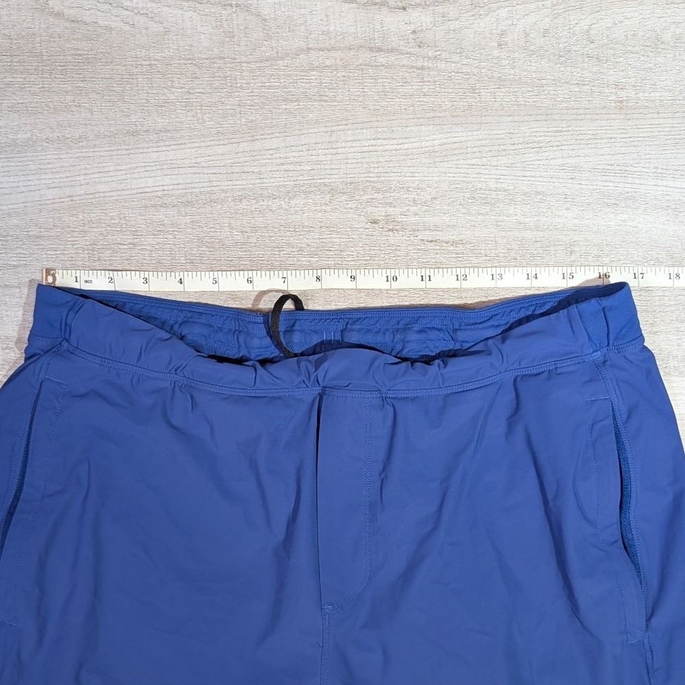 Lululemon Athletic Pants Mens XL Blue Drawstring Training Sweatpants Technical - Picture 3 of 10